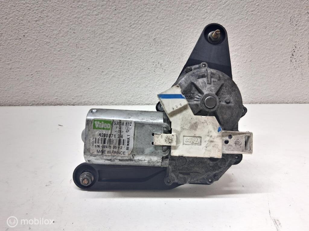 Ruitenwissermotor achter Renault Clio II ('98-'08) 53016612, Gebruikt, Renault, Ophalen of Verzenden