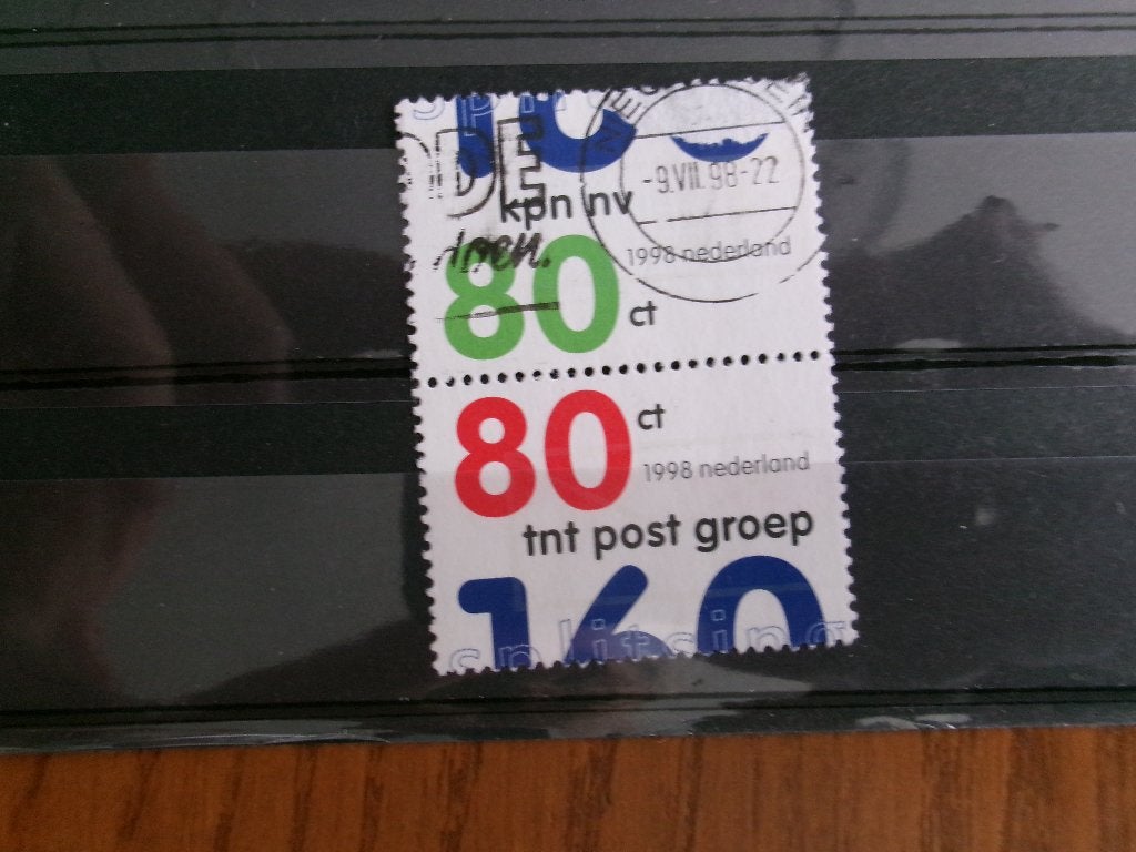 1998 - paar splitsing kpn (368f), Verzenden, Gestempeld