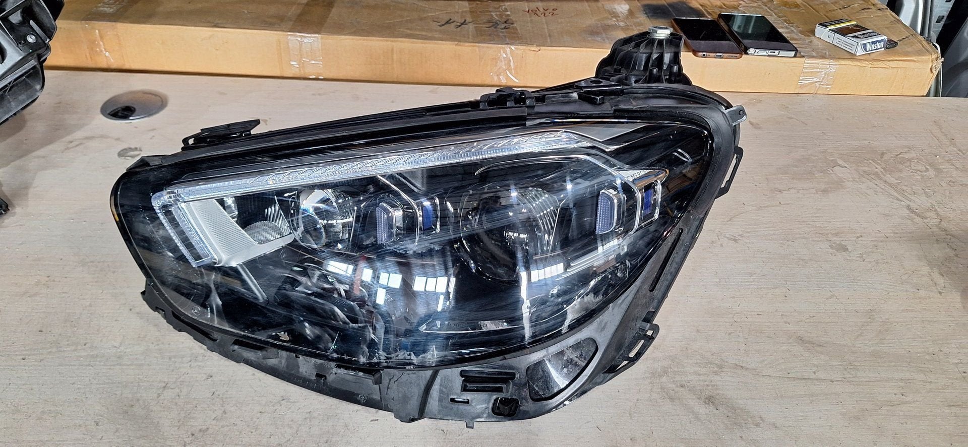Mercedes-Benz E W213 koplamp, Gebruikt, -, -, Ophalen of Verzenden