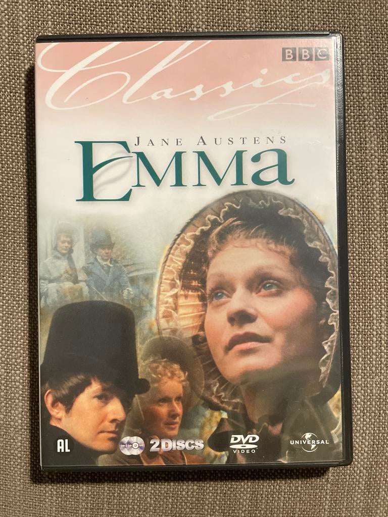 Jane Austens Emma BBC Classics dvd-box, Cd's en Dvd's, Dvd's | Drama, Zo goed als nieuw, Historisch of Kostuumdrama, Boxset, Alle leeftijden