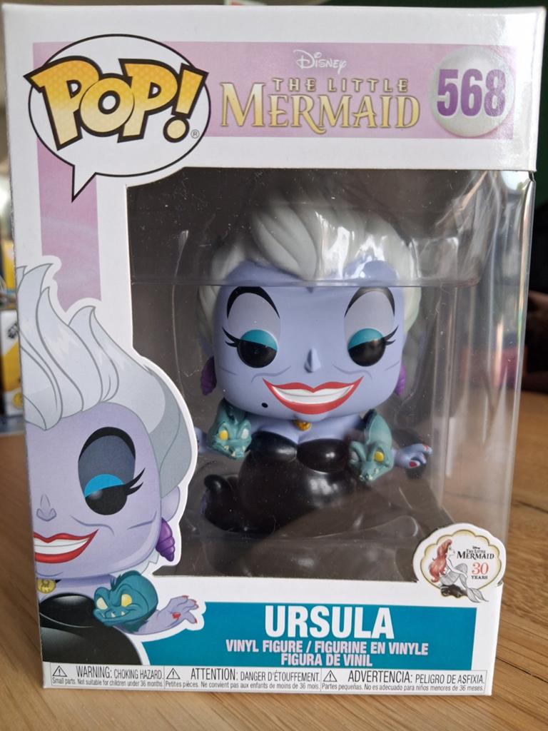 Funko Pop! Disney The Little Mermaid Ursula 568 Nieuw, Ophalen of Verzenden, Nieuw