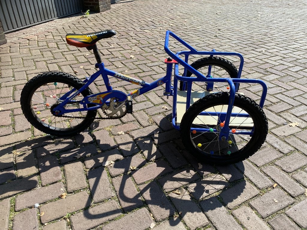stoere crossfiets, Ophalen, Terugtraprem, Gebruikt, Staal