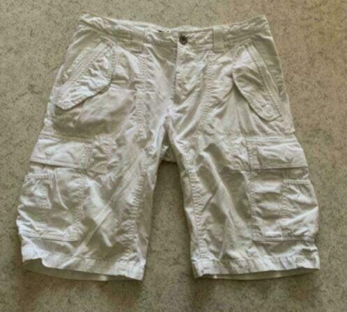 Witte TOMMY HILFIGER bermuda/ korte broek maat 30!, Kleding | Heren, Broeken en Pantalons, Wit, Tommy Hilfiger, Zo goed als nieuw