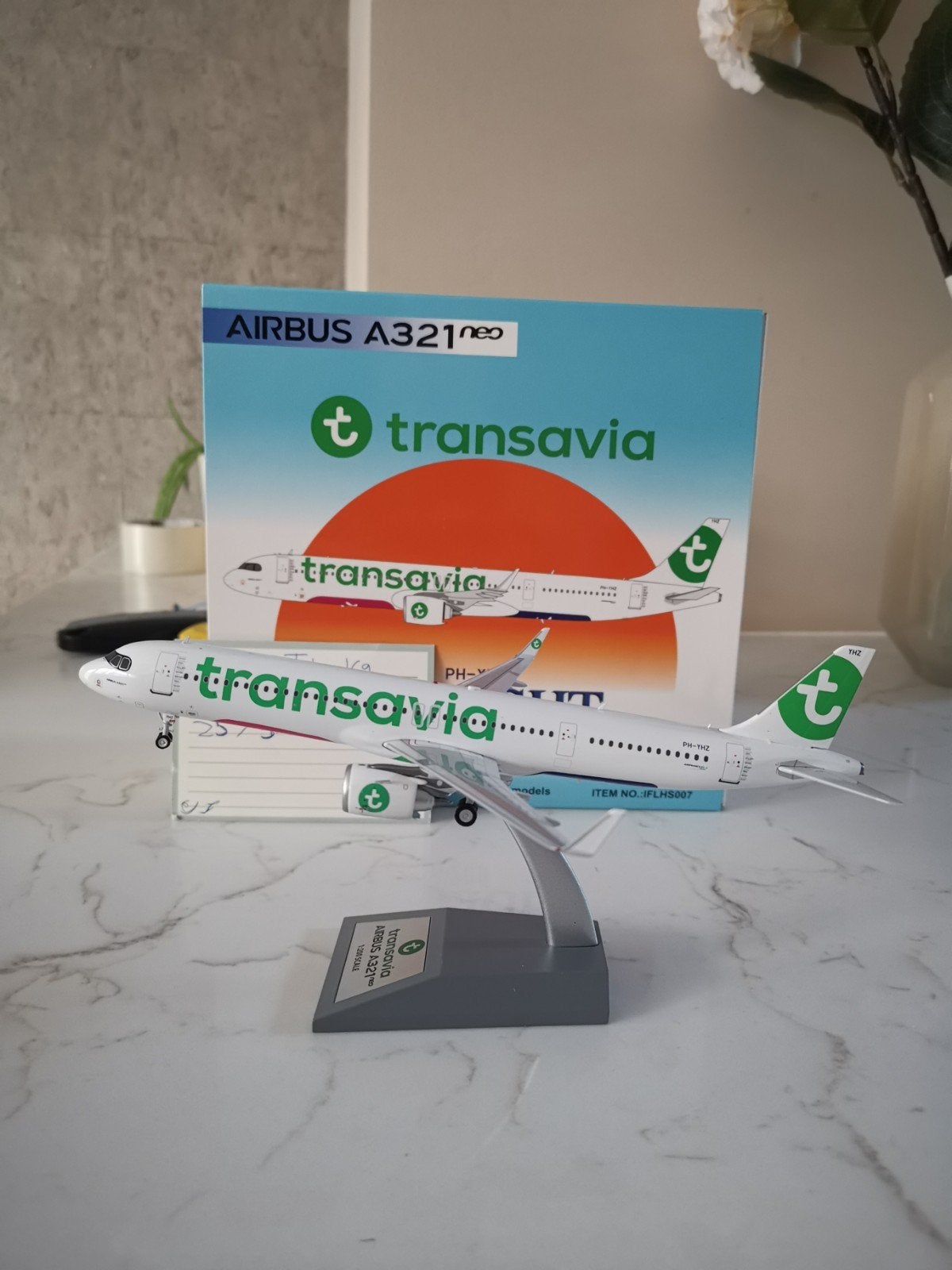 Transavia A321neo Inflight200 1:200 IFLHS007 Reg. PH-YHS, Overige merken, 1:200 of kleiner, Nieuw, Ophalen of Verzenden