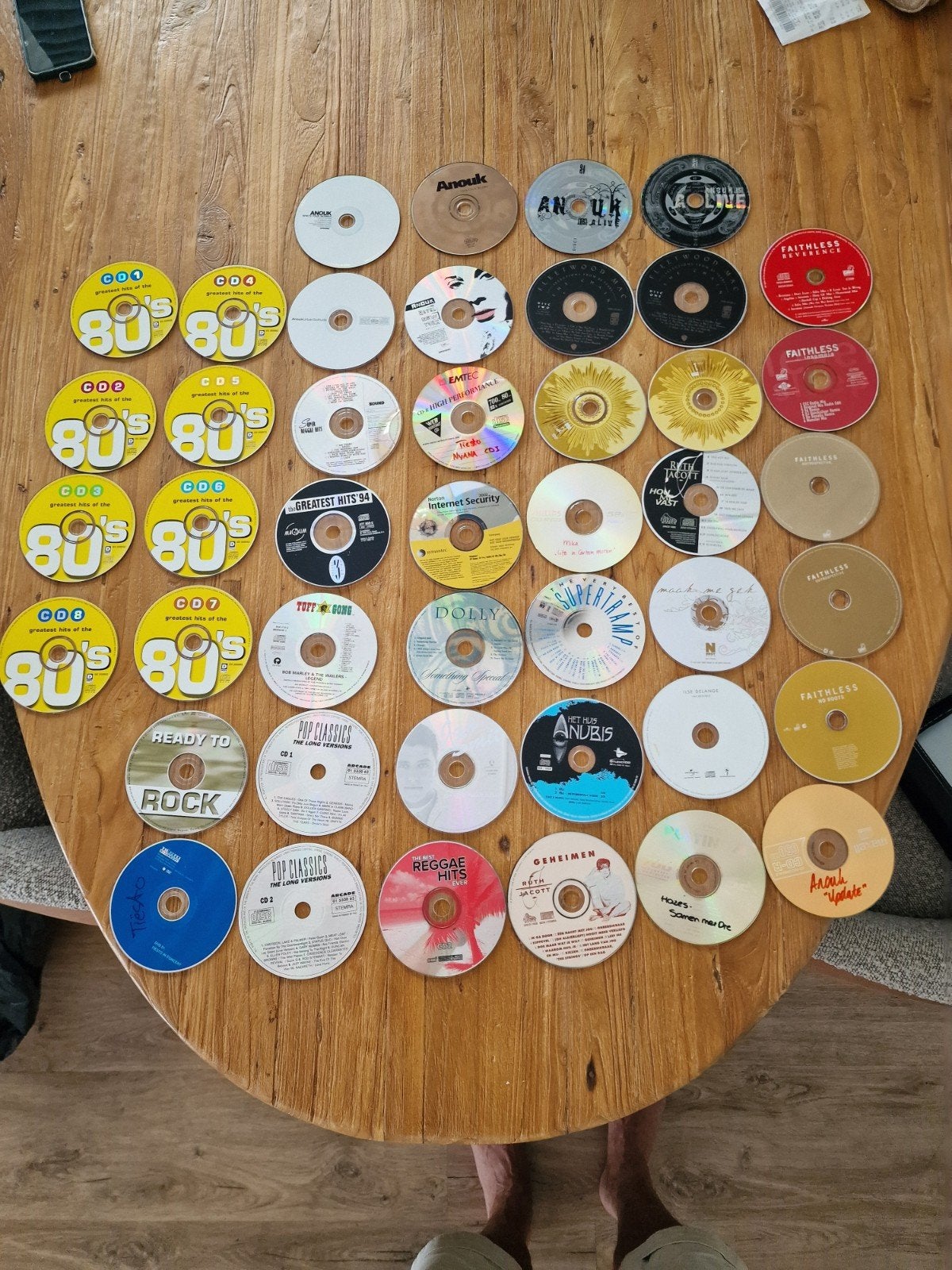 Grote collectie diverse CD's - Pop, Rock, Reggae, 80's, Ophalen, Gebruikt, Pop, Album
