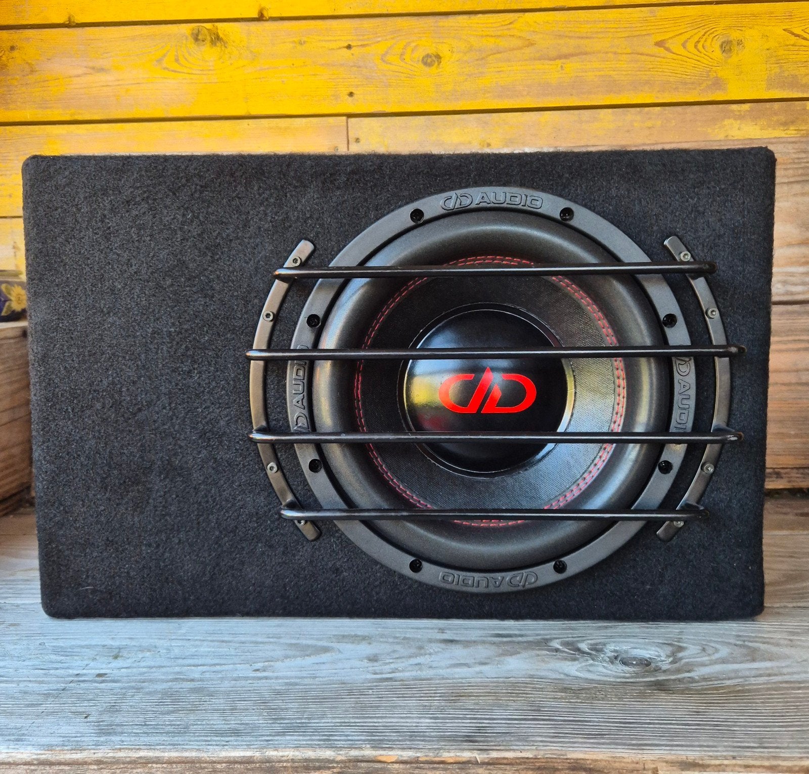 DD Audio LE-M10 Subwoofer, Ophalen of Verzenden, Gebruikt