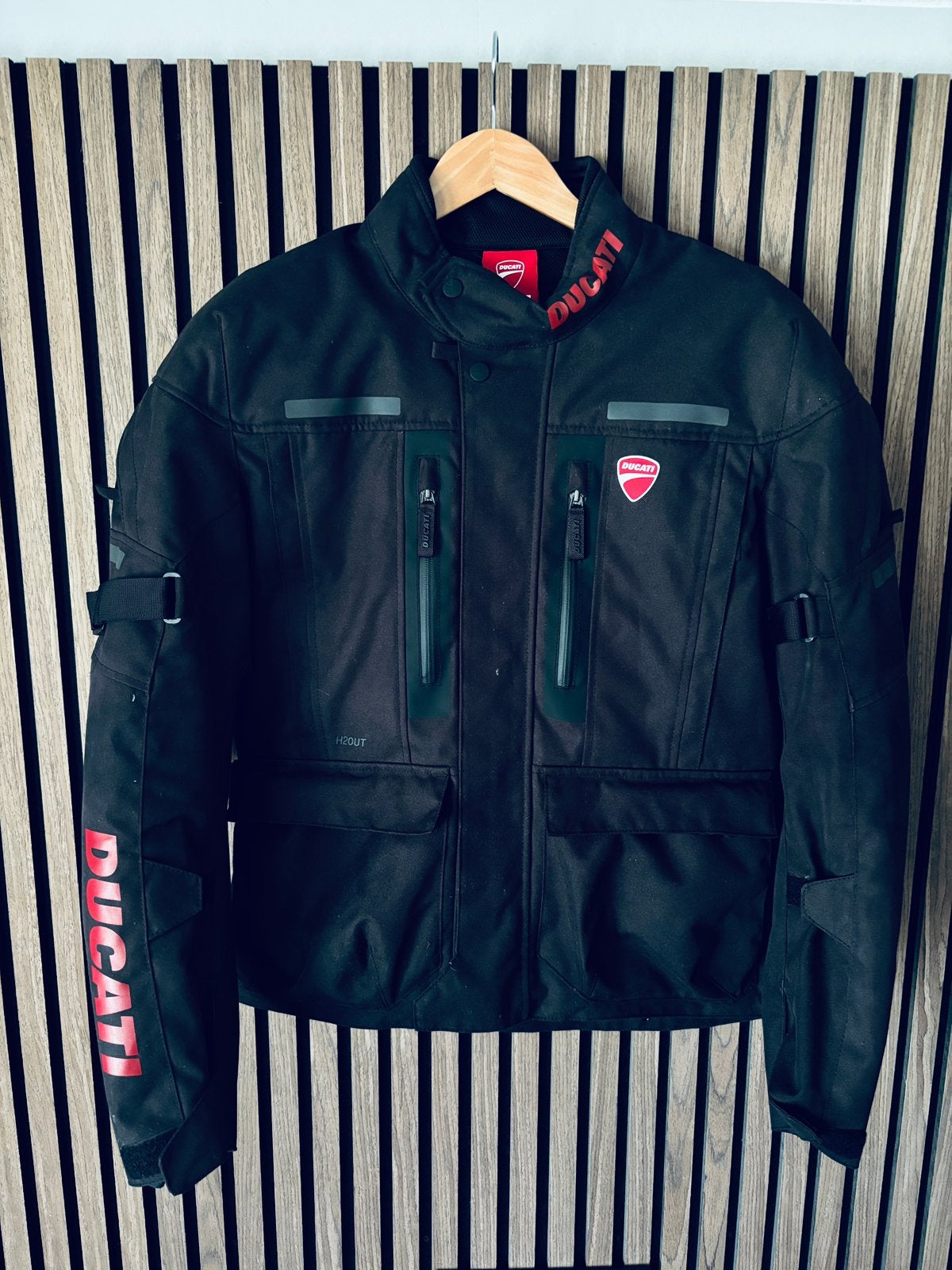 Ducati tour motorjas maat L, Ophalen of Verzenden, Tweedehands, Jas | textiel