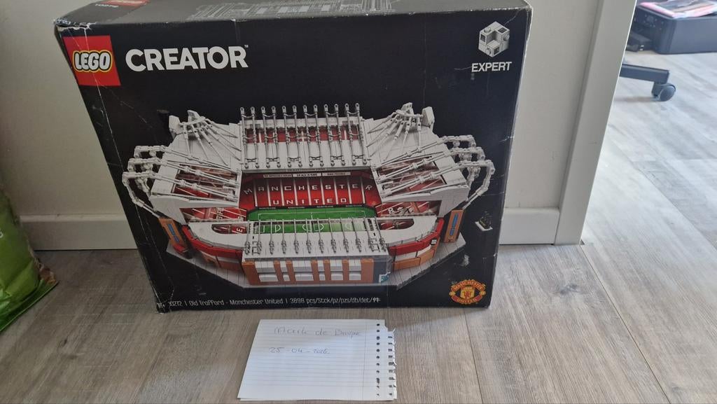 Lego Creator Old Trafford Manchester United 10272, Lego, Ophalen of Verzenden, Zo goed als nieuw, Compleet