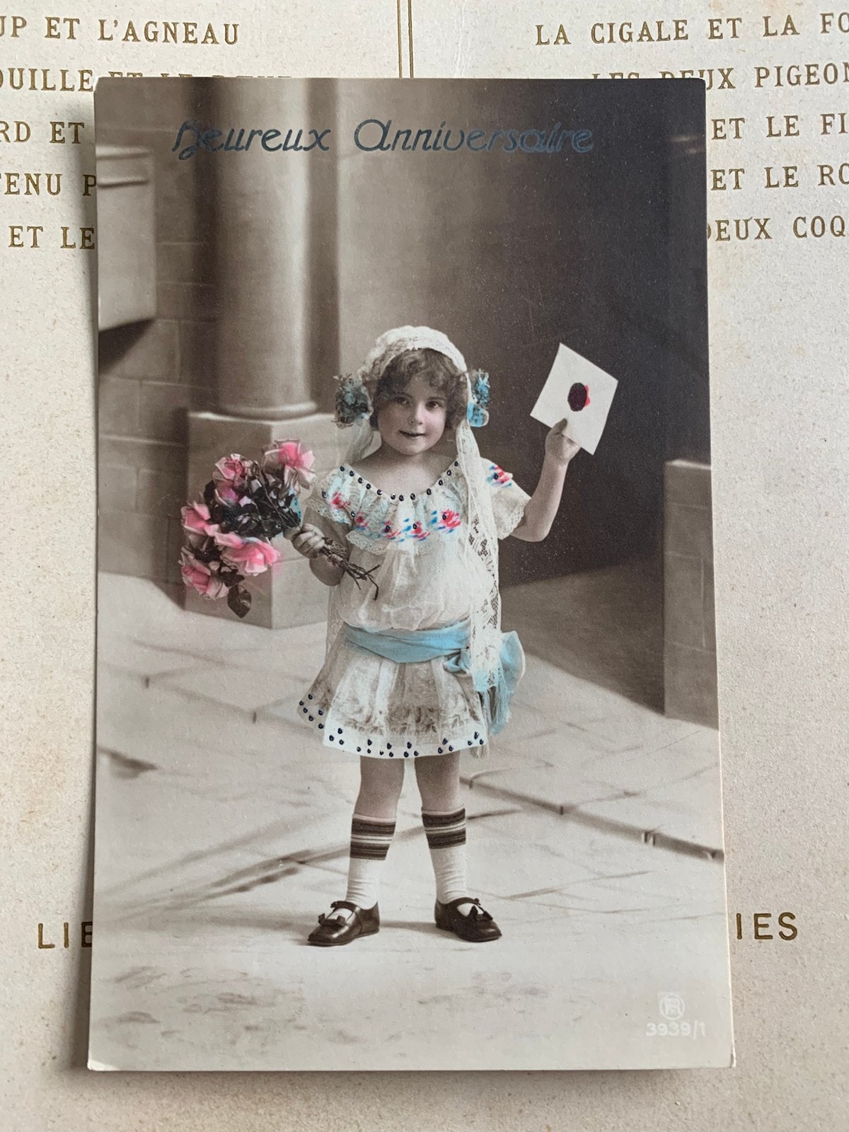6-10-1913 Heureux Anniversaire (ME), Ophalen of Verzenden, Voor 1920, Gelopen, Kinderen