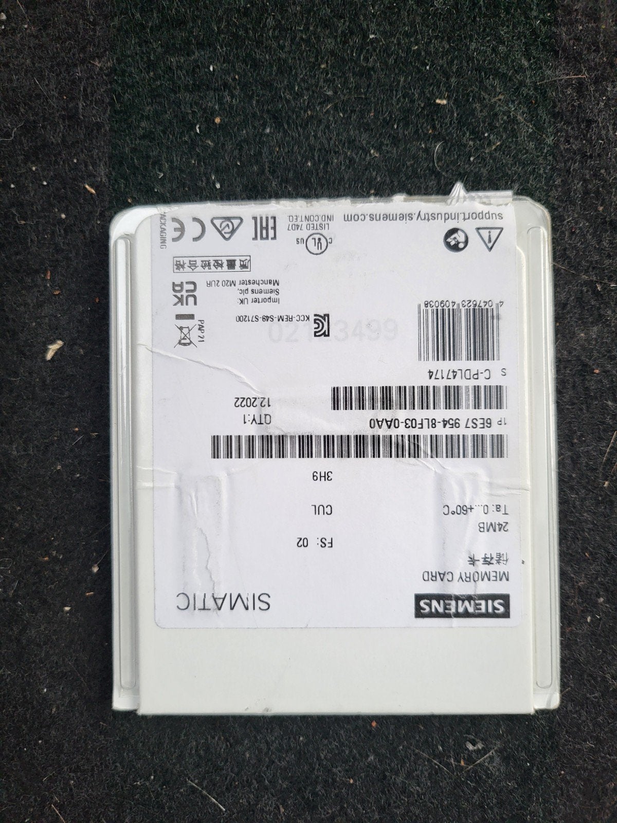 Siemens SIMATIC S7 geheugenkaart, Computers en Software, Ophalen of Verzenden