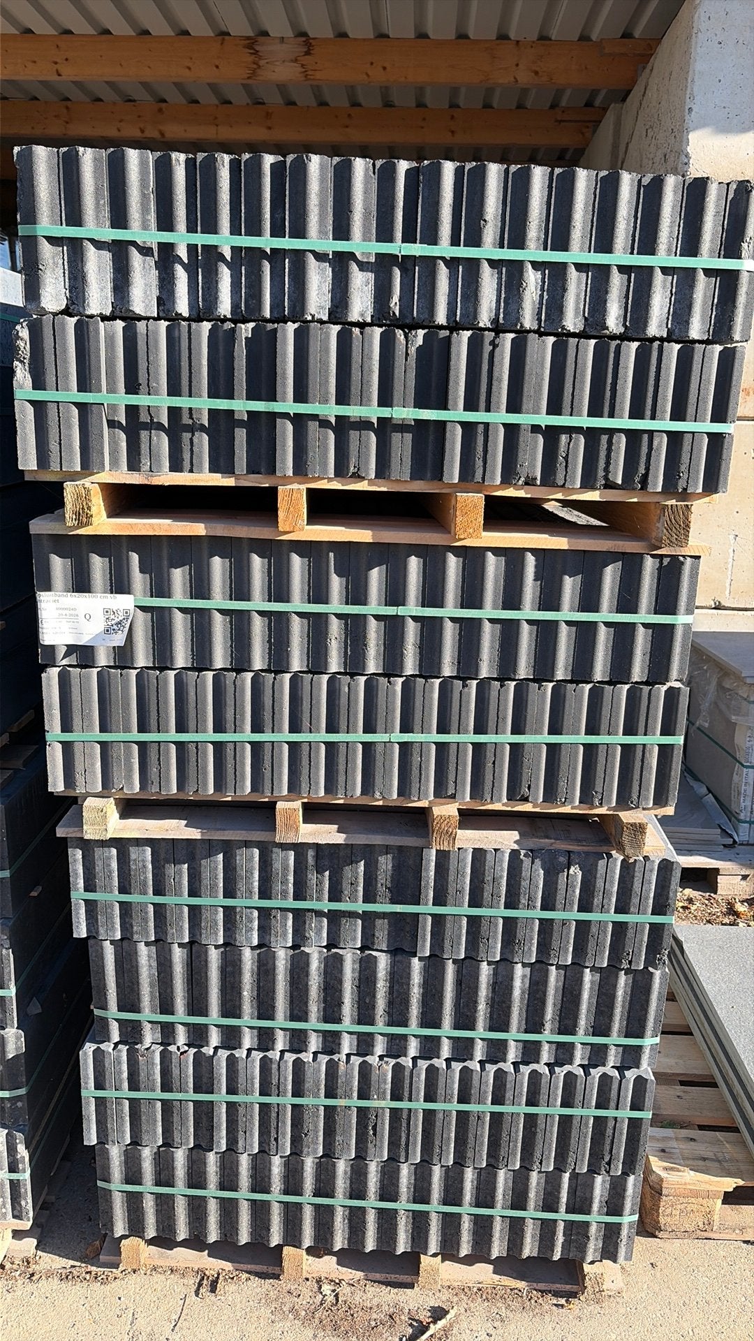 Opsluitbanden 6x20x100 koopje 2,95, Tuin en Terras, Tegels en Klinkers, Overige typen, Nieuw, Ophalen of Verzenden, Minder dan 5 m²
