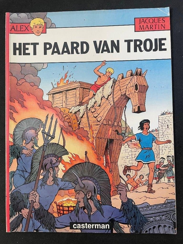 Alex - Het paard van Troje, Eén stripboek, Ophalen of Verzenden, Gelezen, Jacques Martin