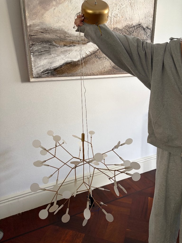 Heracleum design hanglamp - in die stijl, Ophalen, Gebruikt, Kunststof, Overige fittingen