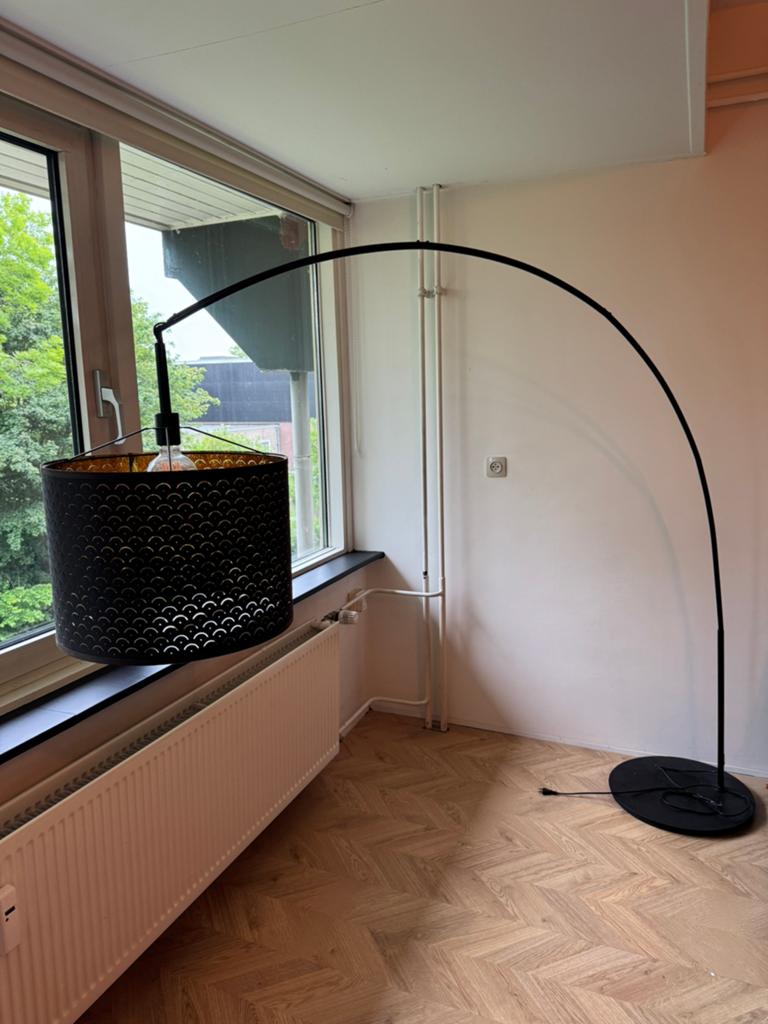 Staande Lamp, Huis en Inrichting, Lampen | Vloerlampen, Ophalen, Zo goed als nieuw