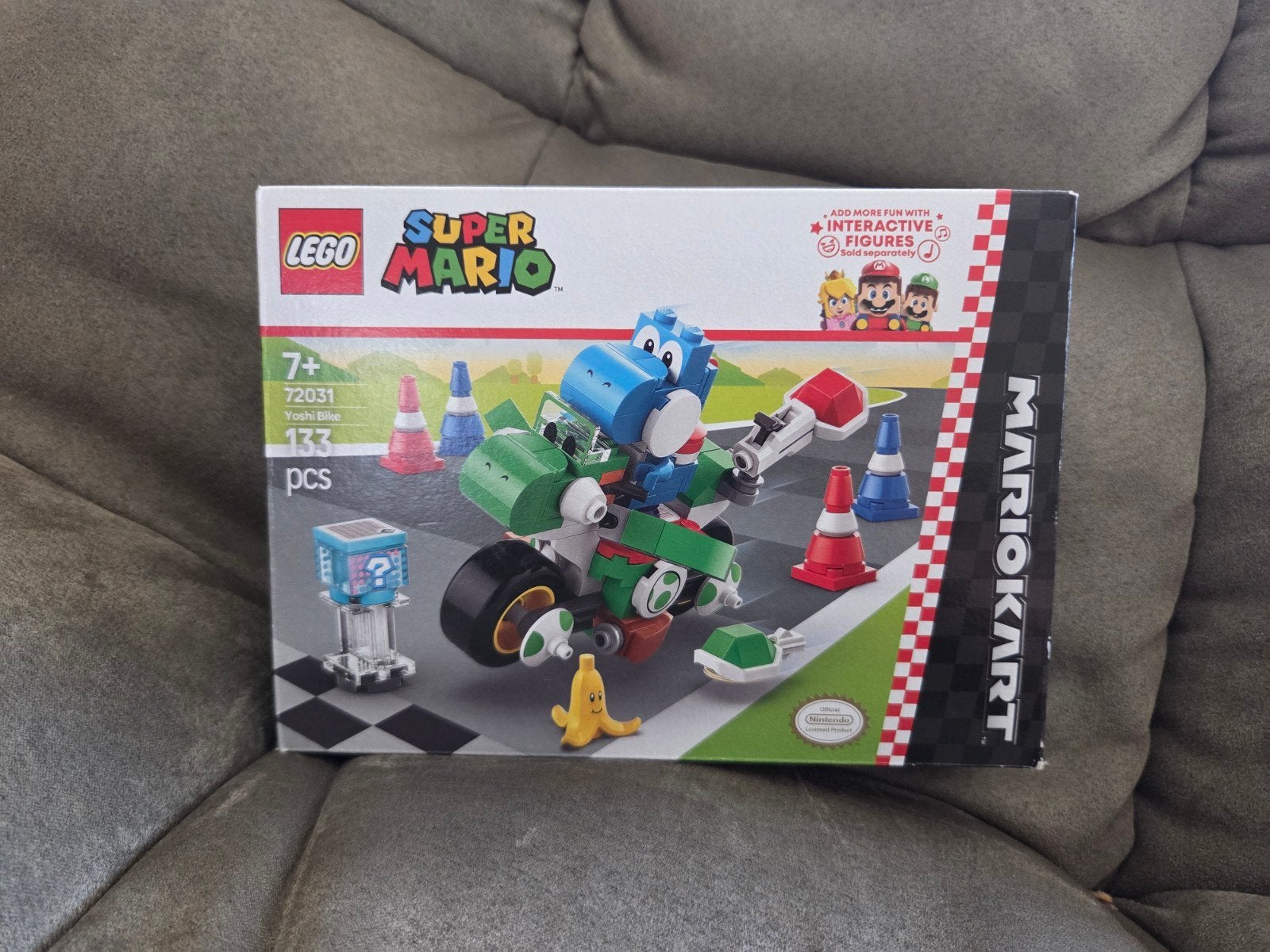 Nieuwe LEGO Super Mario Mariokart 72031 - Yoshi's Kart, Lego, Nieuw, Ophalen of Verzenden, Complete set