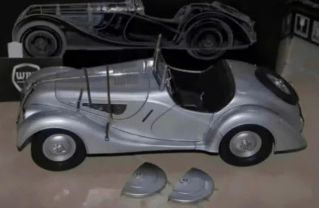 1:12 BMW 328 ROADSTER silver Premium classixxs in doos WRH, Verzenden, Zo goed als nieuw, 1:9 t/m 1:12, Auto