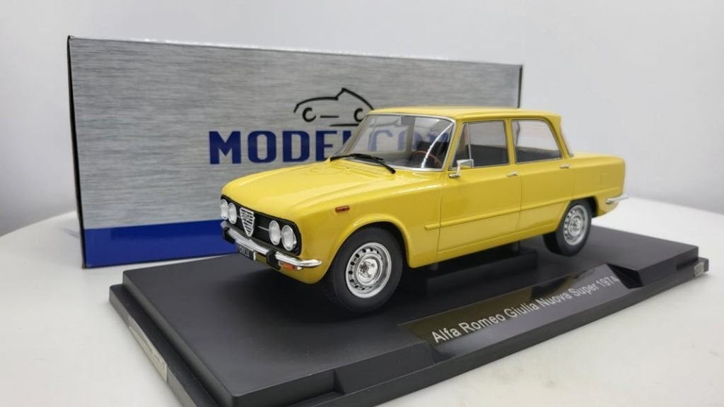 Alfa Romeo Giulia Nuova Super licht geel 1974, Overige merken, Overige merken, Nieuw, ?