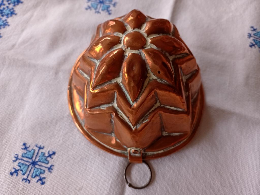 mooie koperen bak/puddingvorm, Ophalen of Verzenden