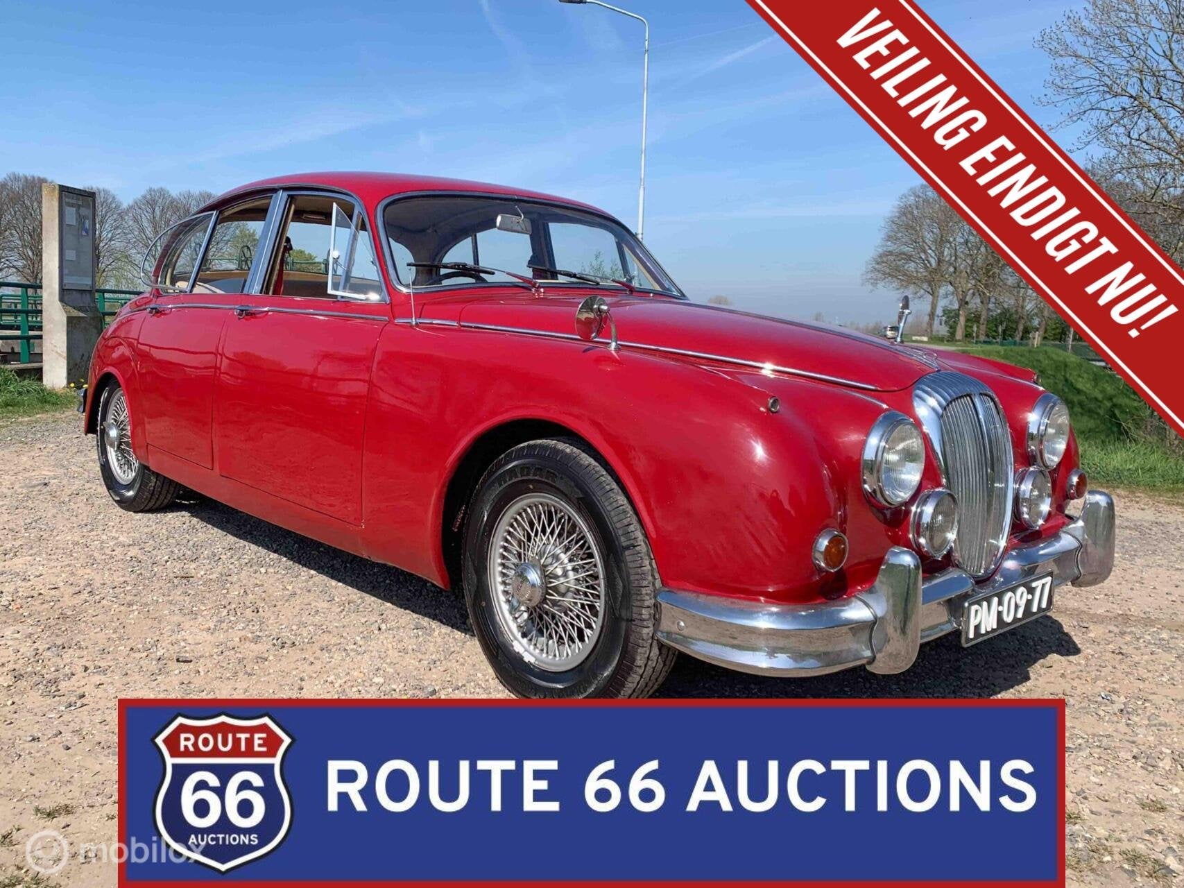 Daimler V8 | 1963 | Route 66 Auctions, Auto's, Overige merken, Overige carrosserieën, Zwart, Bedrijf