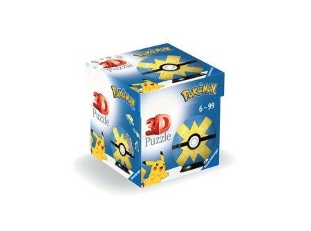 Ravensburger: 3D Pokemon Quick Ball 54 stukjes, Ophalen of Verzenden, Minder dan 500 stukjes, Nieuw, Rubik's of 3D-puzzel