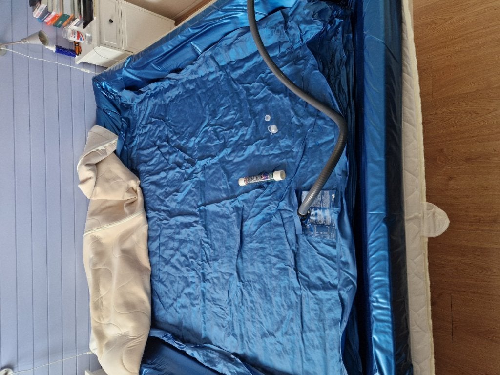 watermatrassen gebruikt, showroom, overjarige, etc., Huis en Inrichting, Gebruikt, Tweepersoons, Ophalen of Verzenden, Overige maten