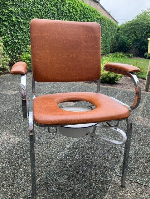 Retro po stoel, Ophalen, Gebruikt