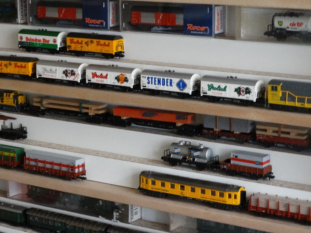 Z-Spoor,  N-Spoor: Nieuwe wandvitrine, vitrine, stofvrij, Treinset, Nieuw, Ophalen of Verzenden, Fleischmann