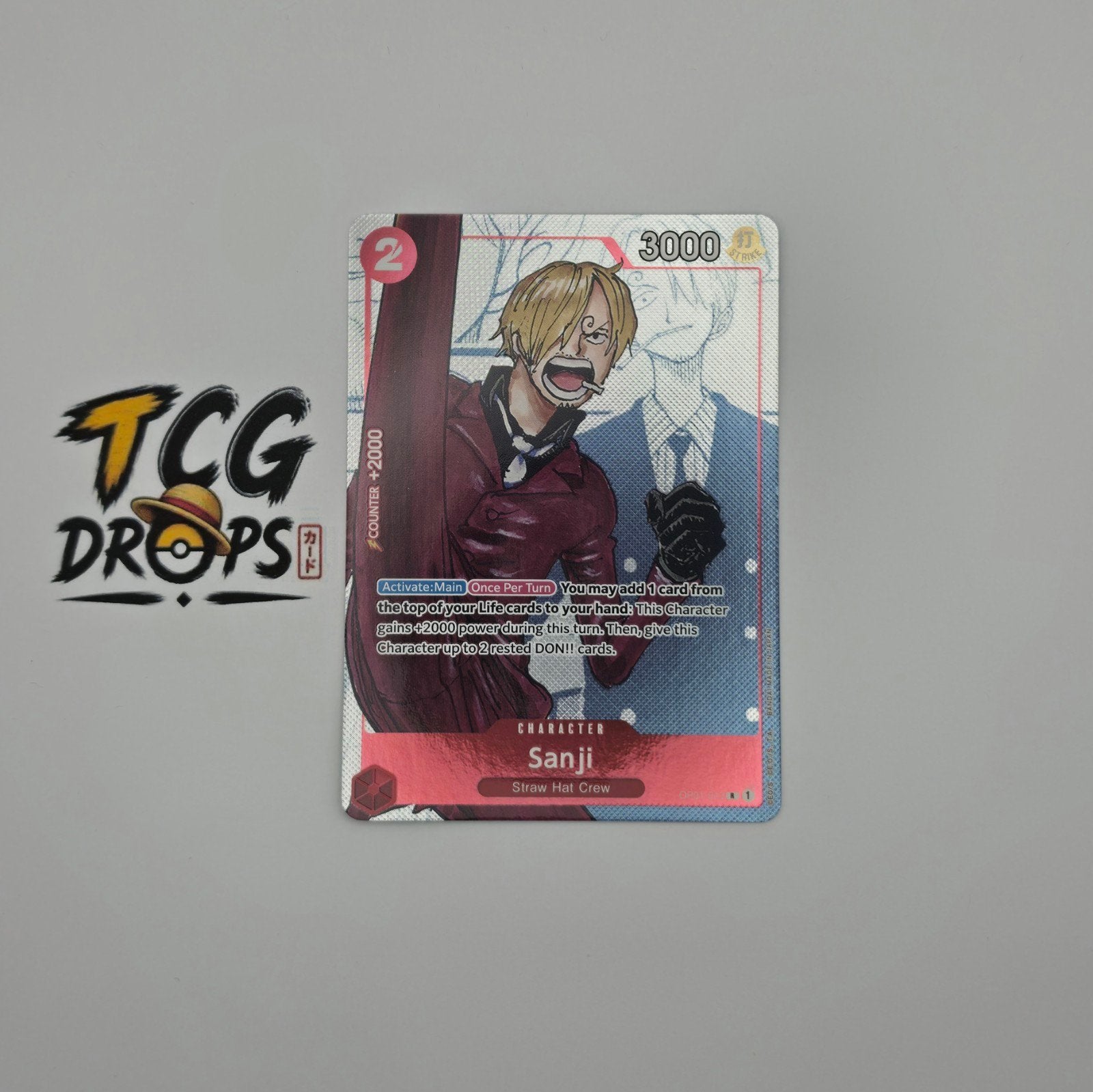 Sanji	 OP01-013	Premium Bandai Products