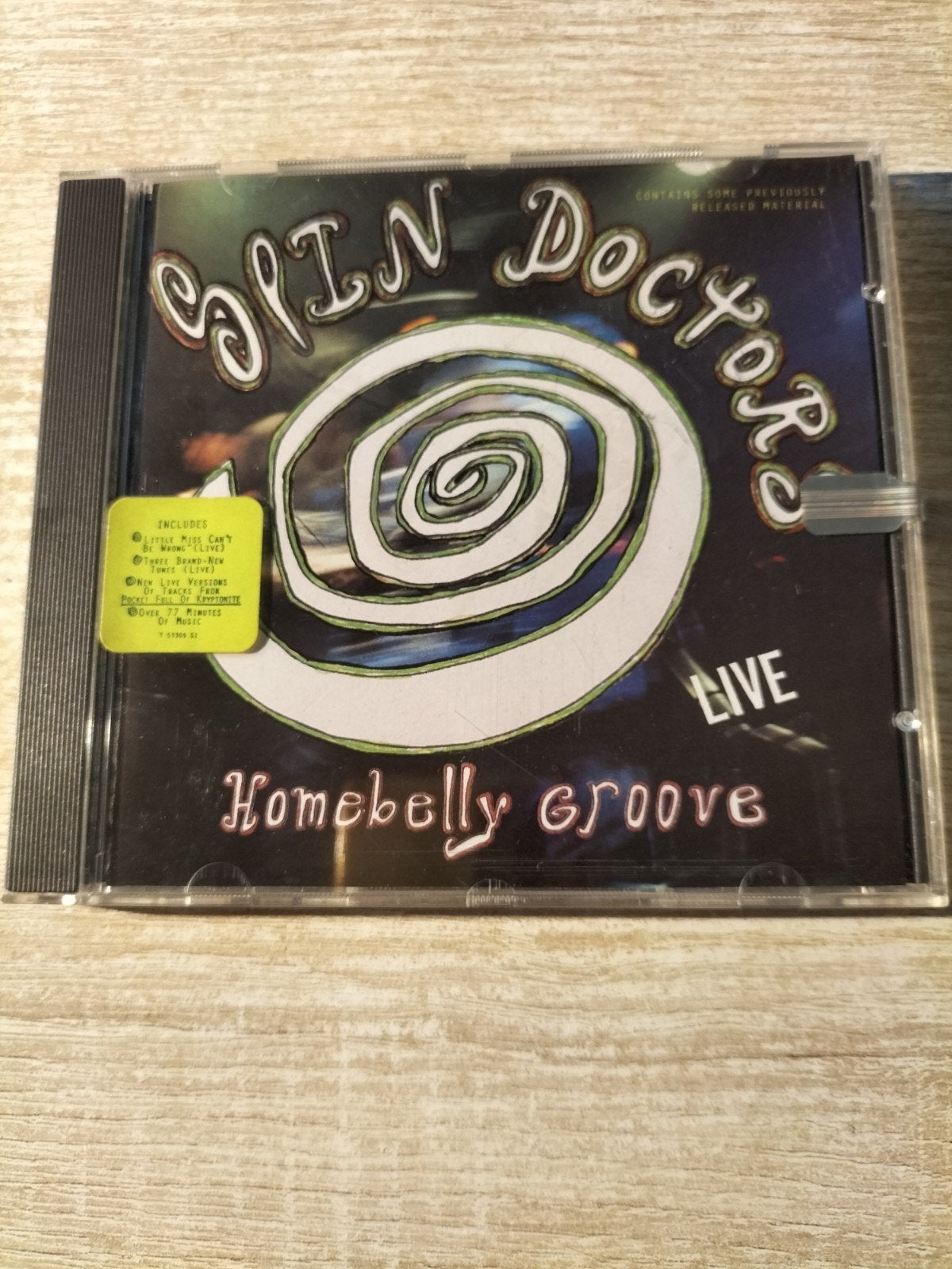 Spin Doctors - homebelly groove live, Ophalen of Verzenden