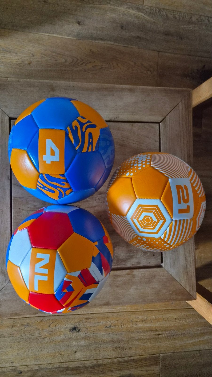 WK leren ballen. NIEUW!!!, Maat XL, Ophalen, Nieuw, Bal