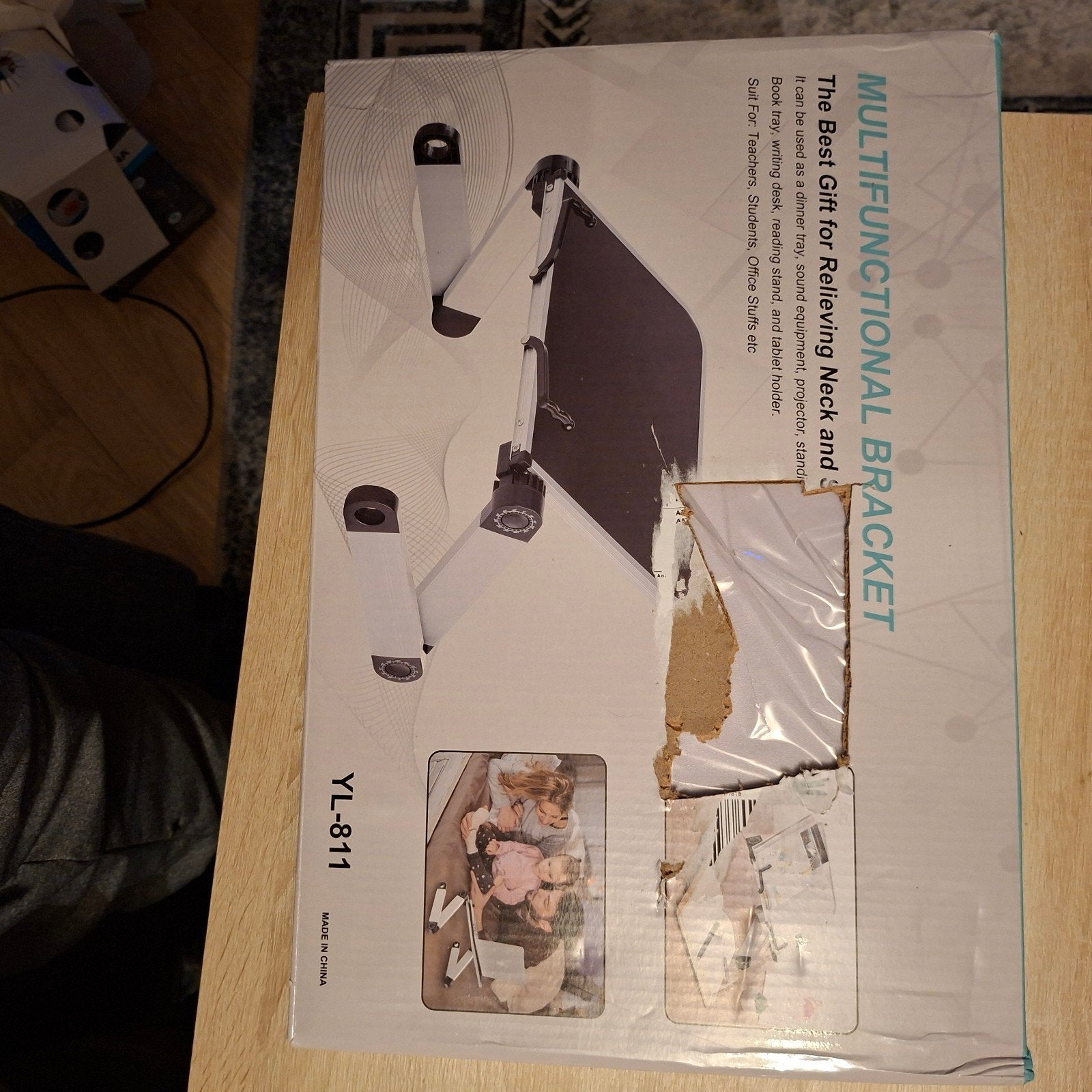 Multifunctionele Laptop Standaard / Bracket - Nieuw in Doos, Ophalen, Nieuw, Onbekend, In hoogte verstelbaar