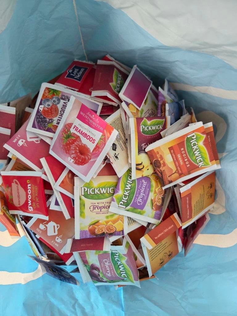 Gratis af te halen legen thee zakjes, Ophalen, Overige thema's, Overige typen