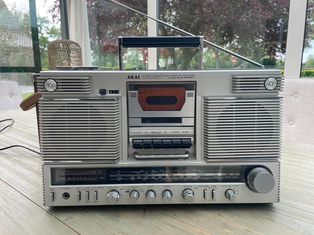 AKAI AJ—490FL, Ophalen of Verzenden, Zo goed als nieuw