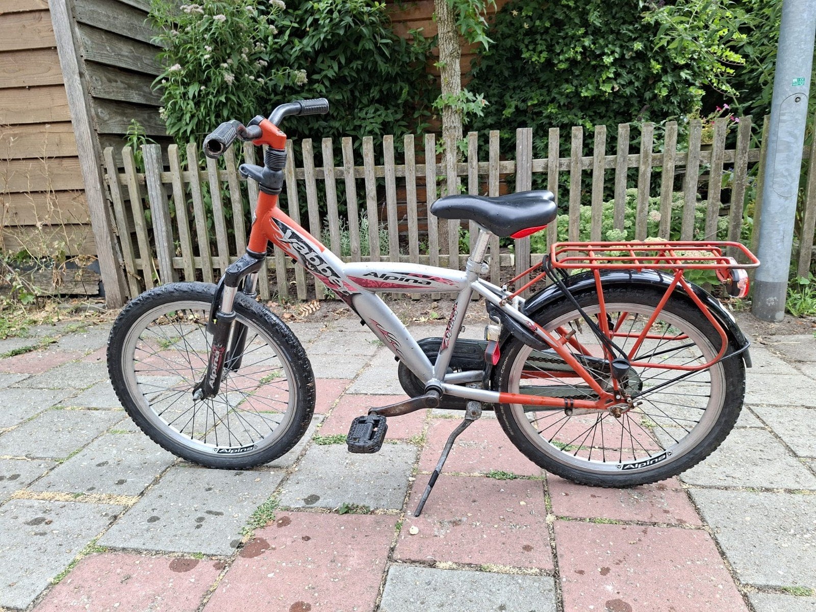 Alpina Yabber 20 inch kinderfiets, Fietsen en Brommers, Fietsen | Jongens, Ophalen, Terugtraprem, Gebruikt, Alpina