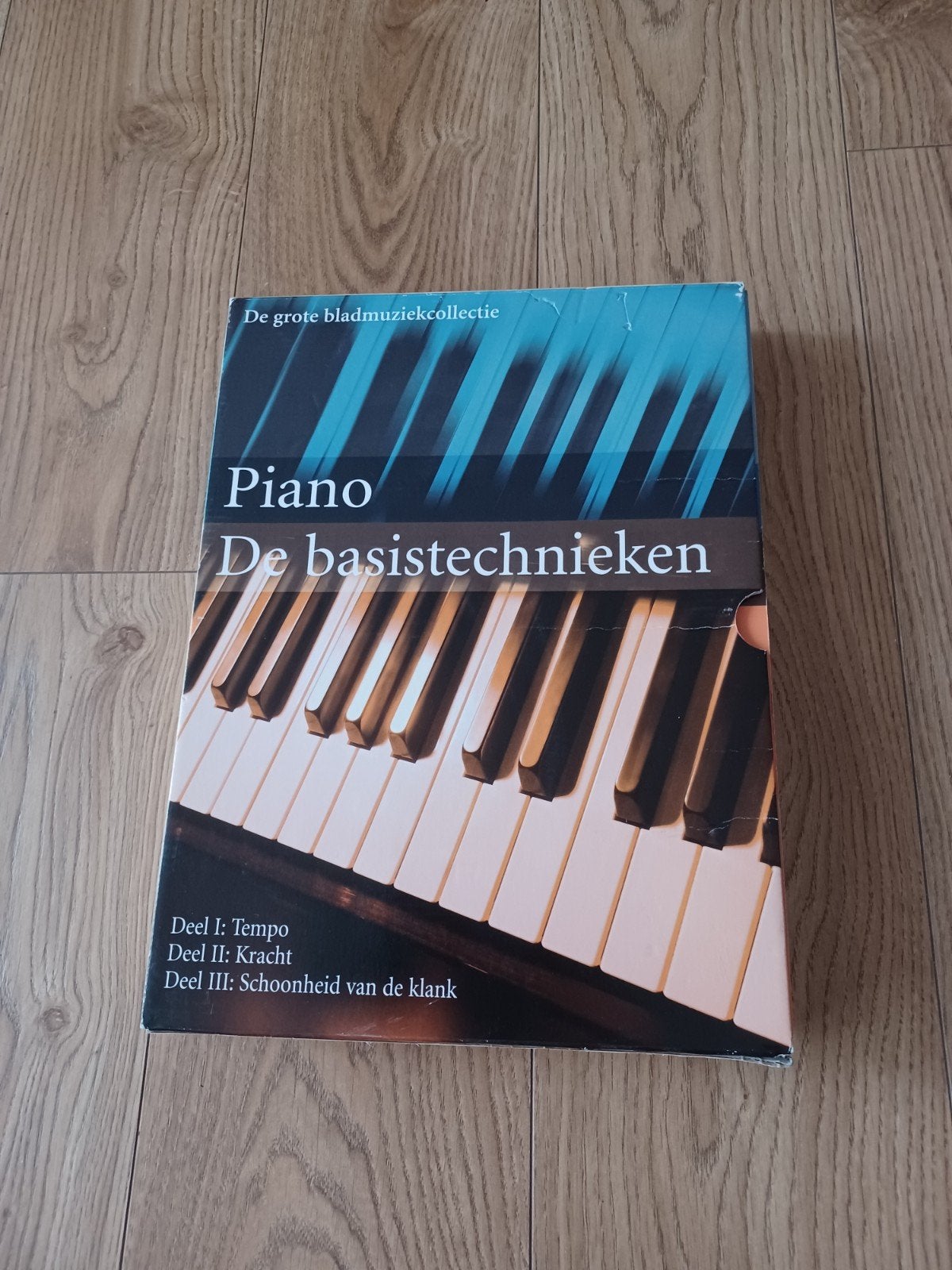 Piano: de basistechnieken - Deel I, II, III (bladmuziek), Ophalen of Verzenden, Les of Cursus