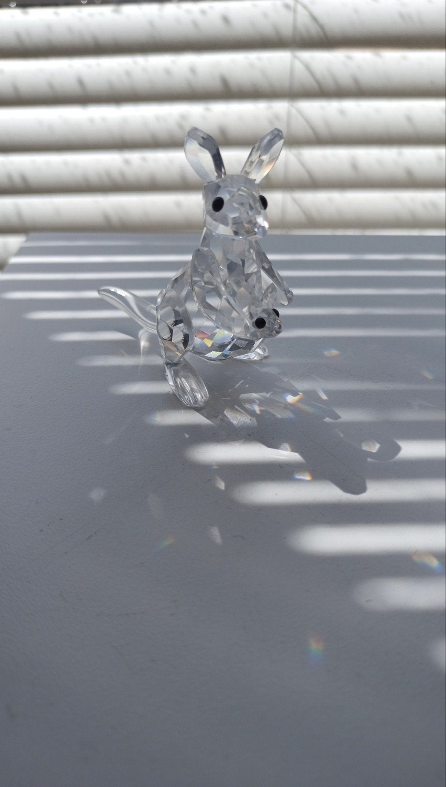 Swarovski kangoeroe, Ophalen of Verzenden, Zo goed als nieuw, Figuurtje