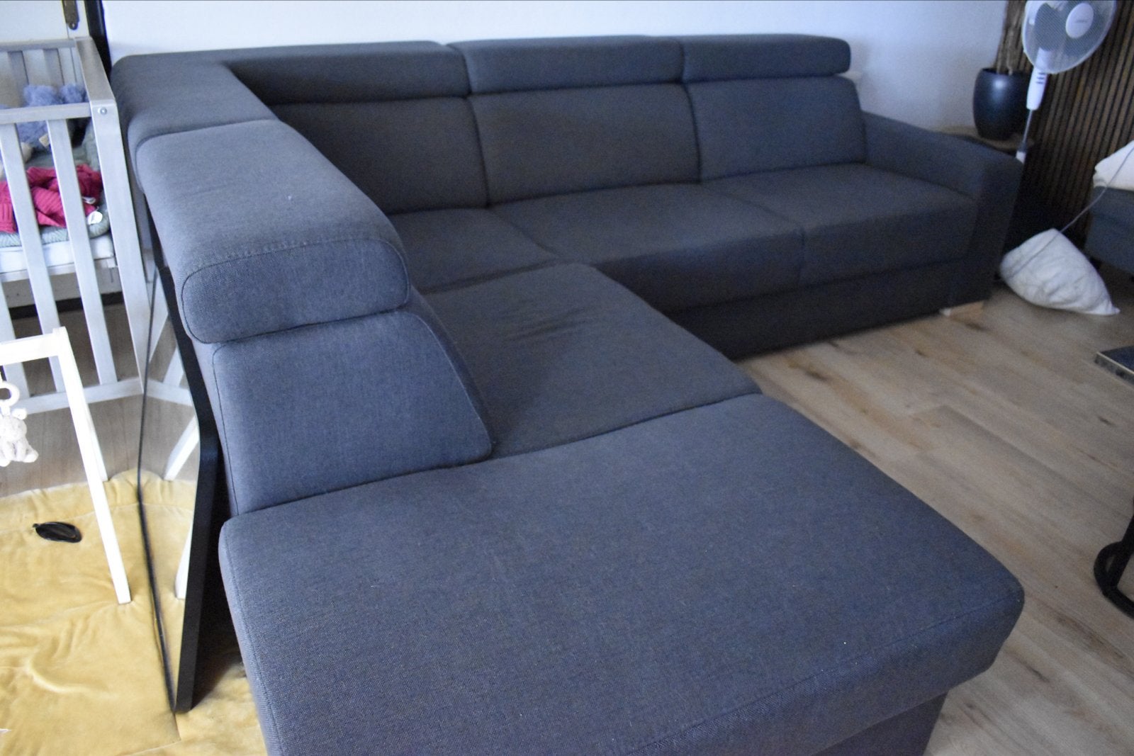 Hoekbank, Huis en Inrichting, Ophalen, 250 tot 300 cm, Gebruikt, Hoekbank