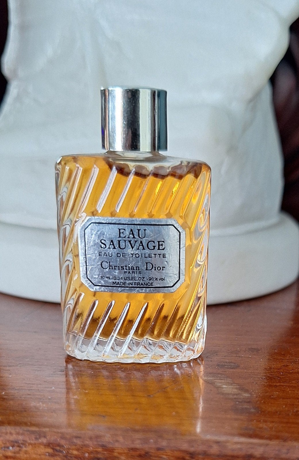 Christian Dior miniflesje eau de toilette Eau Sauvage 10 ml., Ophalen of Verzenden, Miniatuur