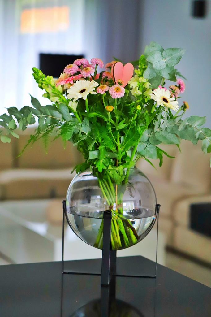Moderne / Stijvolle Vaas XL, Ophalen, Zwart, Minder dan 50 cm, Glas