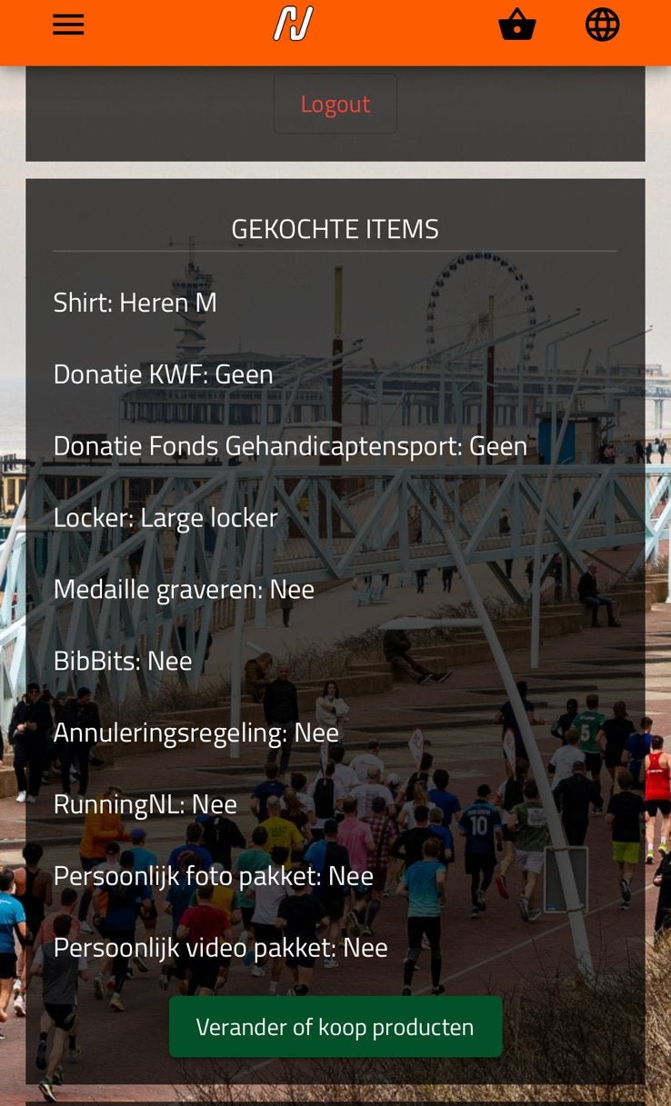 Startbewijs Marathon Den Haag, Tickets en Kaartjes