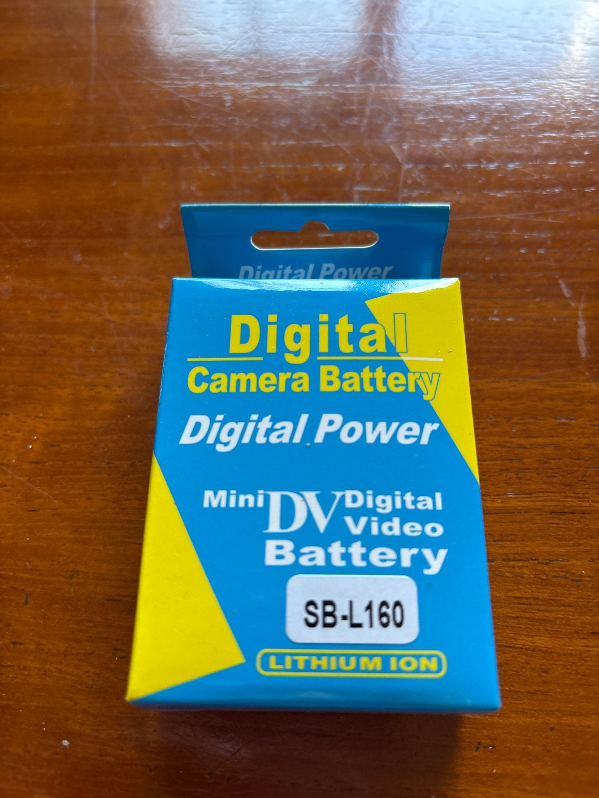 Digital Power Mini DV Digital Video Batterij SB-L160, Audio, Tv en Foto, Accu's en Batterijen, Ophalen, Nieuw, Oplaadbaar