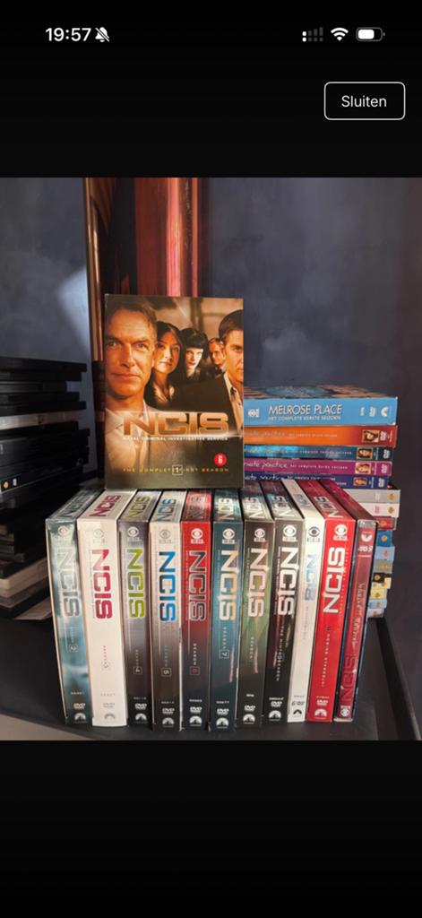 NCIS DVD serie seizoen 1 t/m 12, Cd's en Dvd's, Dvd's | Tv en Series, Boxset, Ophalen of Verzenden, Zo goed als nieuw, Actie en Avontuur