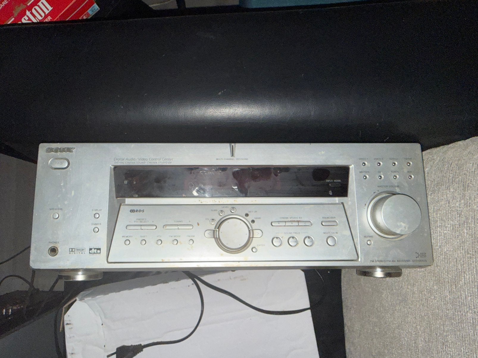 Receiver SONY schade, 70 watt of meer, Ophalen of Verzenden, Overige spelers, Sony