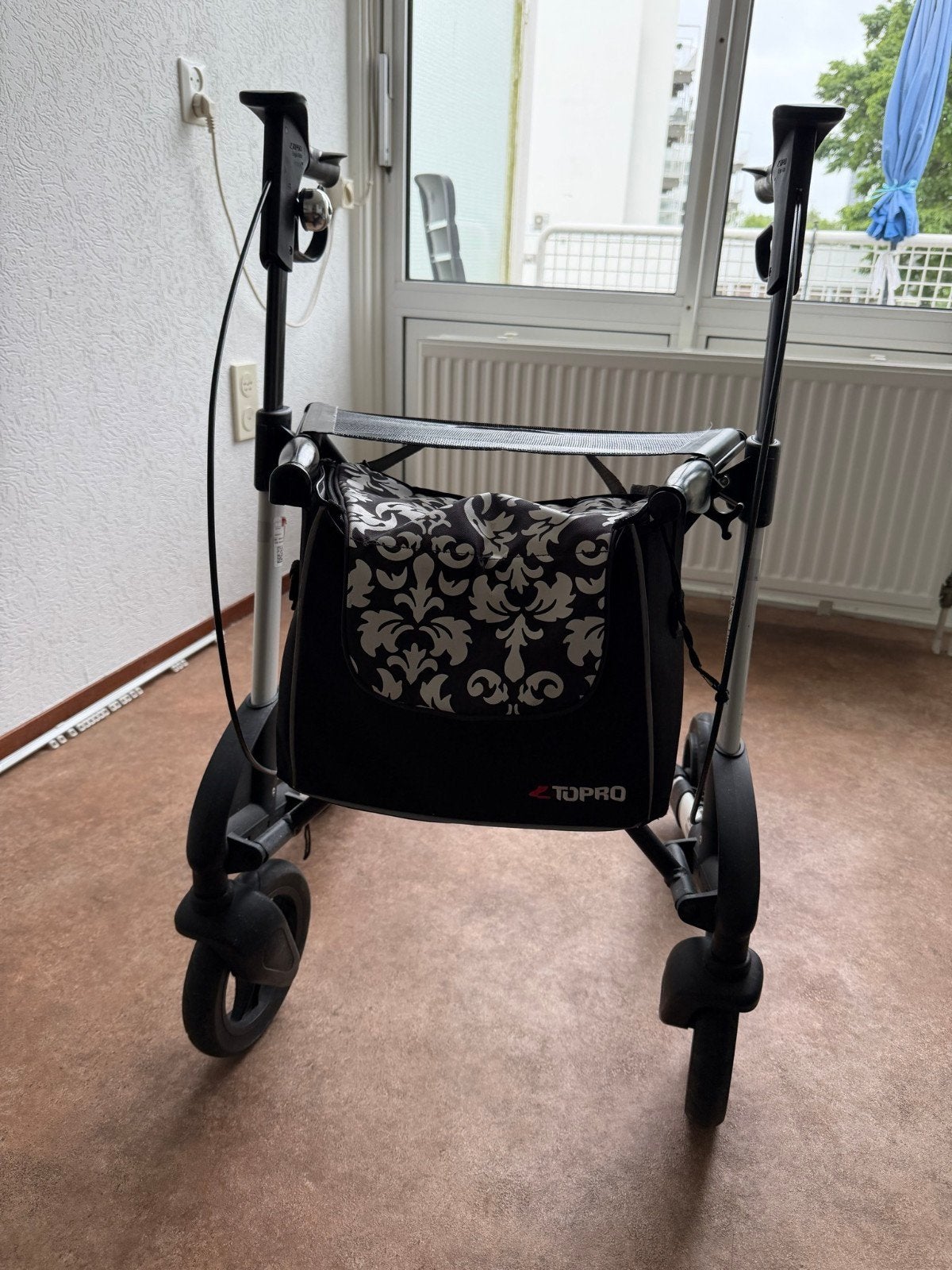 Mooie stevige rollator., Ophalen, Opvouwbaar, Gebruikt