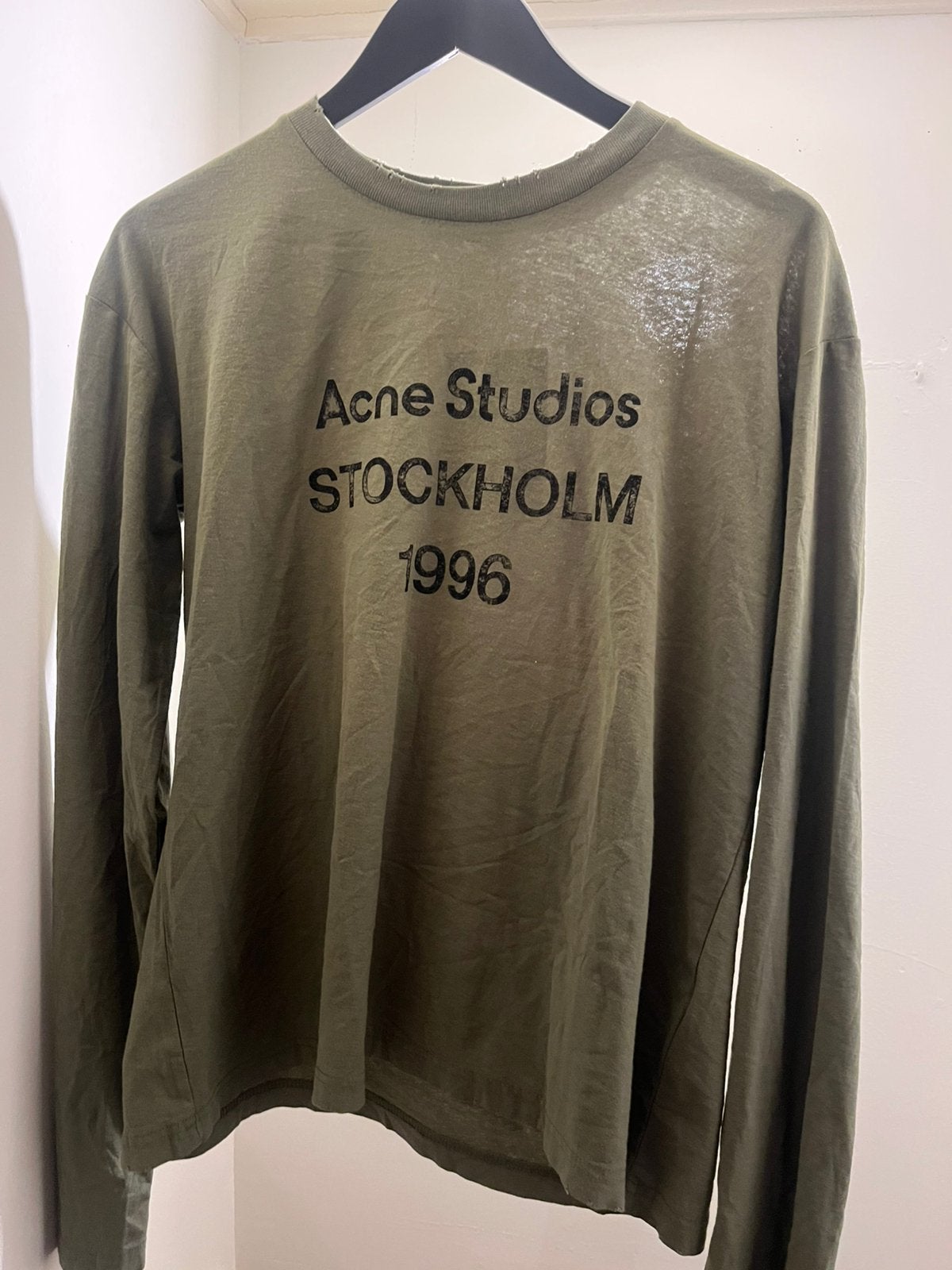 Longsleeve acne studios, Verzenden, Nieuw, Maat 46 (S) of kleiner, Groen