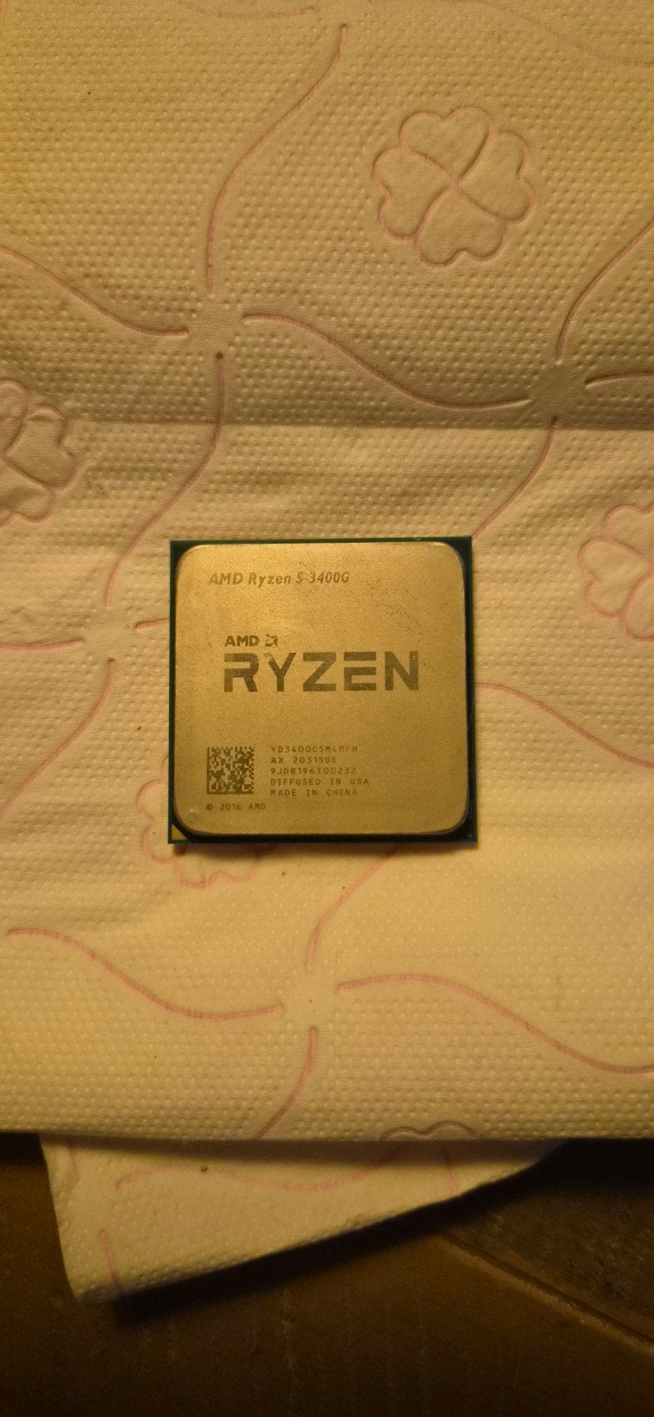 AMD Ryzen 5 3400G Processor - Zo goed als nieuw, 4-core, Ophalen of Verzenden, AMD Ryzen 5 3400G, 3 tot 4 Ghz