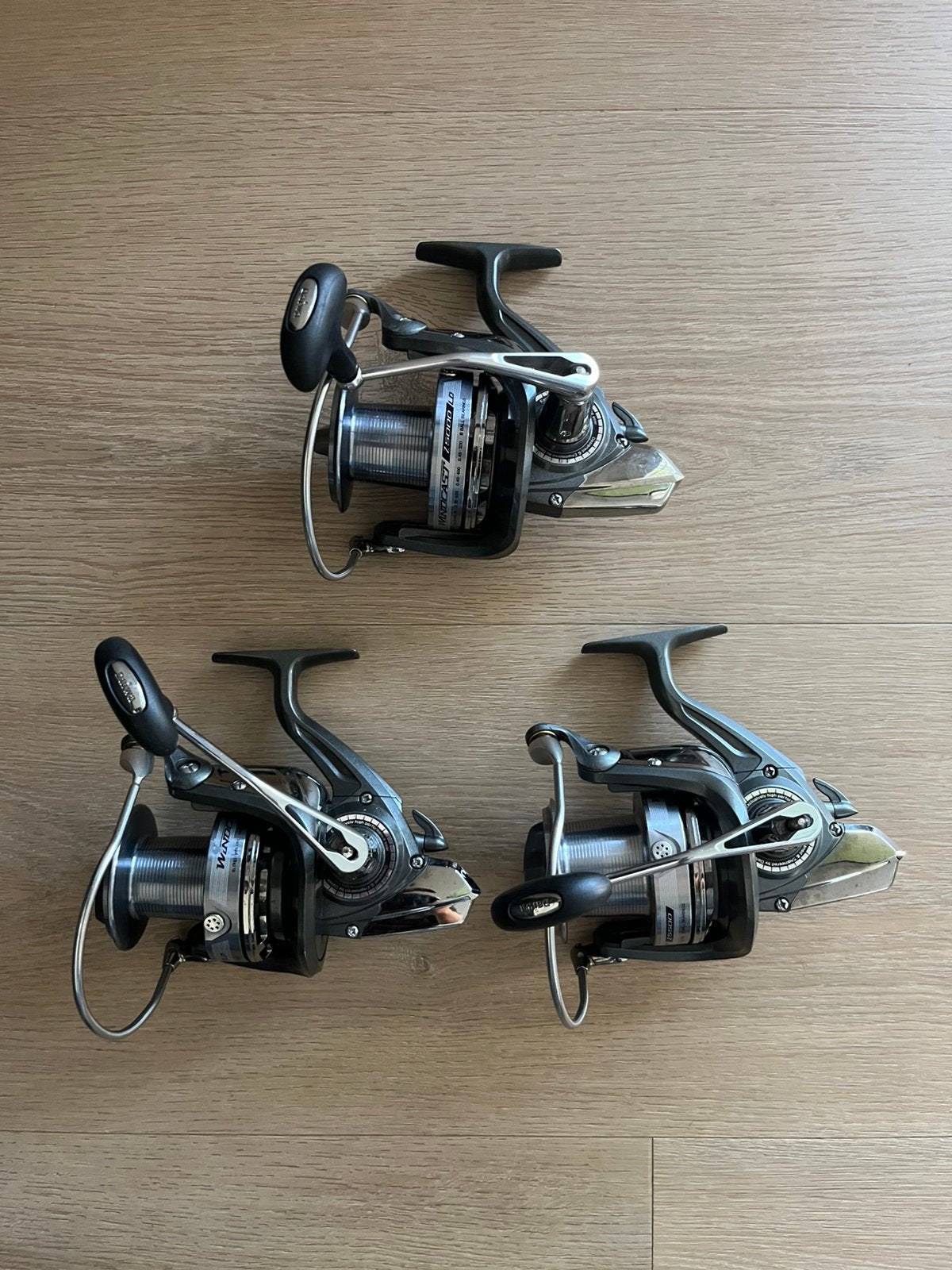 3st Daiwa Windcast Z5500 en Z5000, Ophalen of Verzenden, Gebruikt, Molen