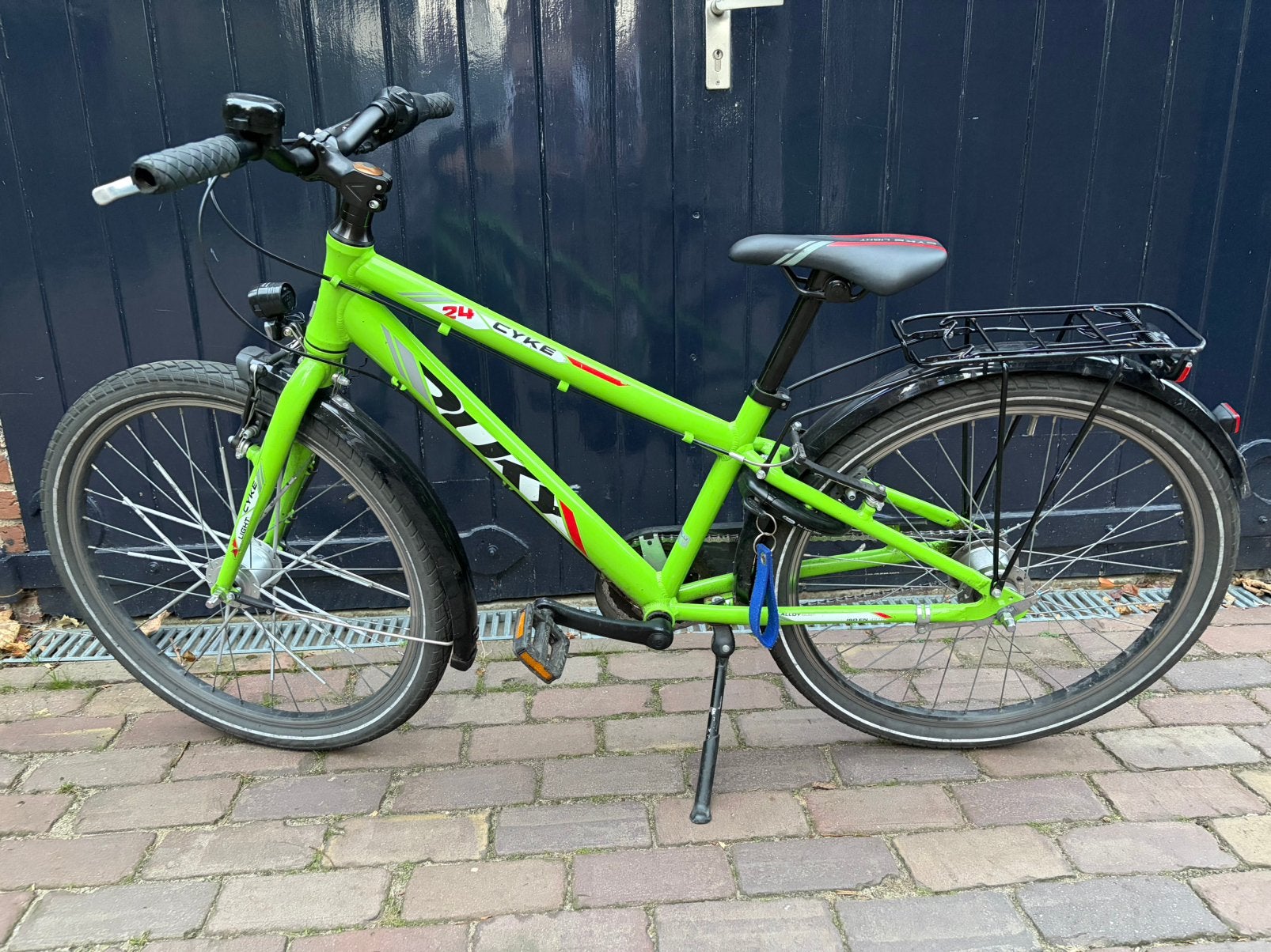 24 inch Puky Cyke alu kinderfiets | 7 versnellingen, Ophalen, Velgrem, Versnellingen, Gebruikt