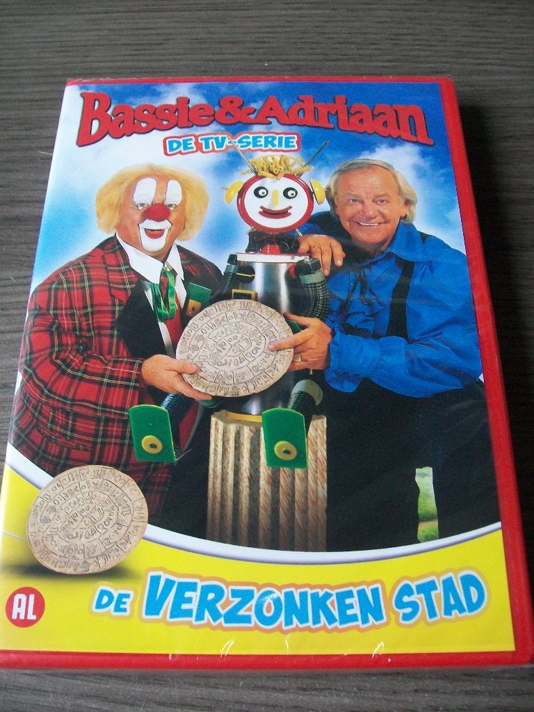 Bassie & Adriaan en De Verzonken Stad nieuw in seal (2015) , Avontuur, Alle leeftijden, Nieuw in verpakking, Film