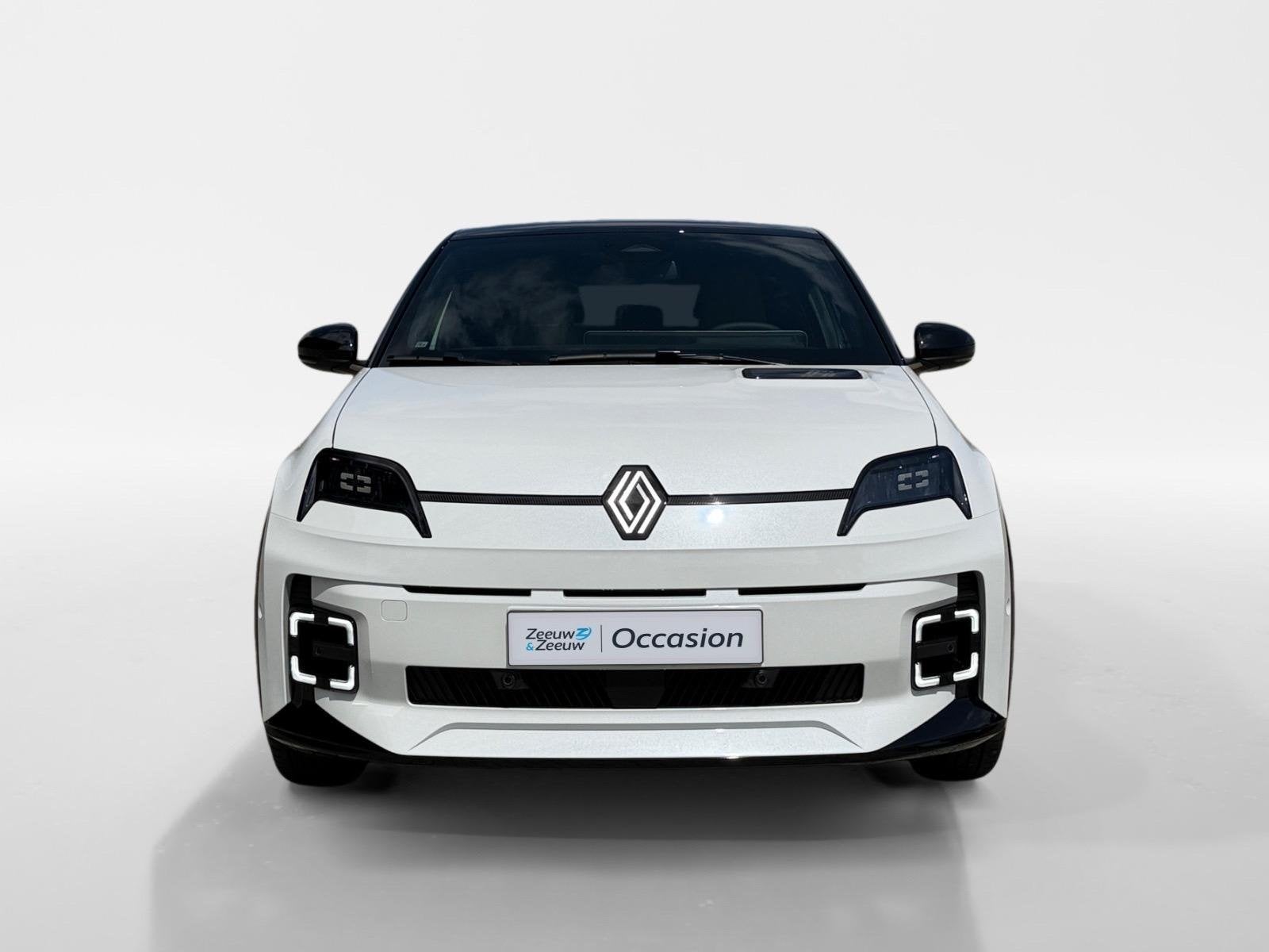 Renault 5 Comfort Range Iconic Cinq 52 kWh Automaat | DEMO |, Auto's, Stof, Gebruikt, Wit, Origineel Nederlands